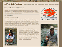 Tablet Screenshot of centraltexasflyfishing.com